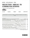 IEEE JOURNAL ON SELECTED AREAS IN COMMUNICATIONS杂志封面